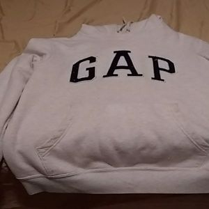 A GAP sweatshirt